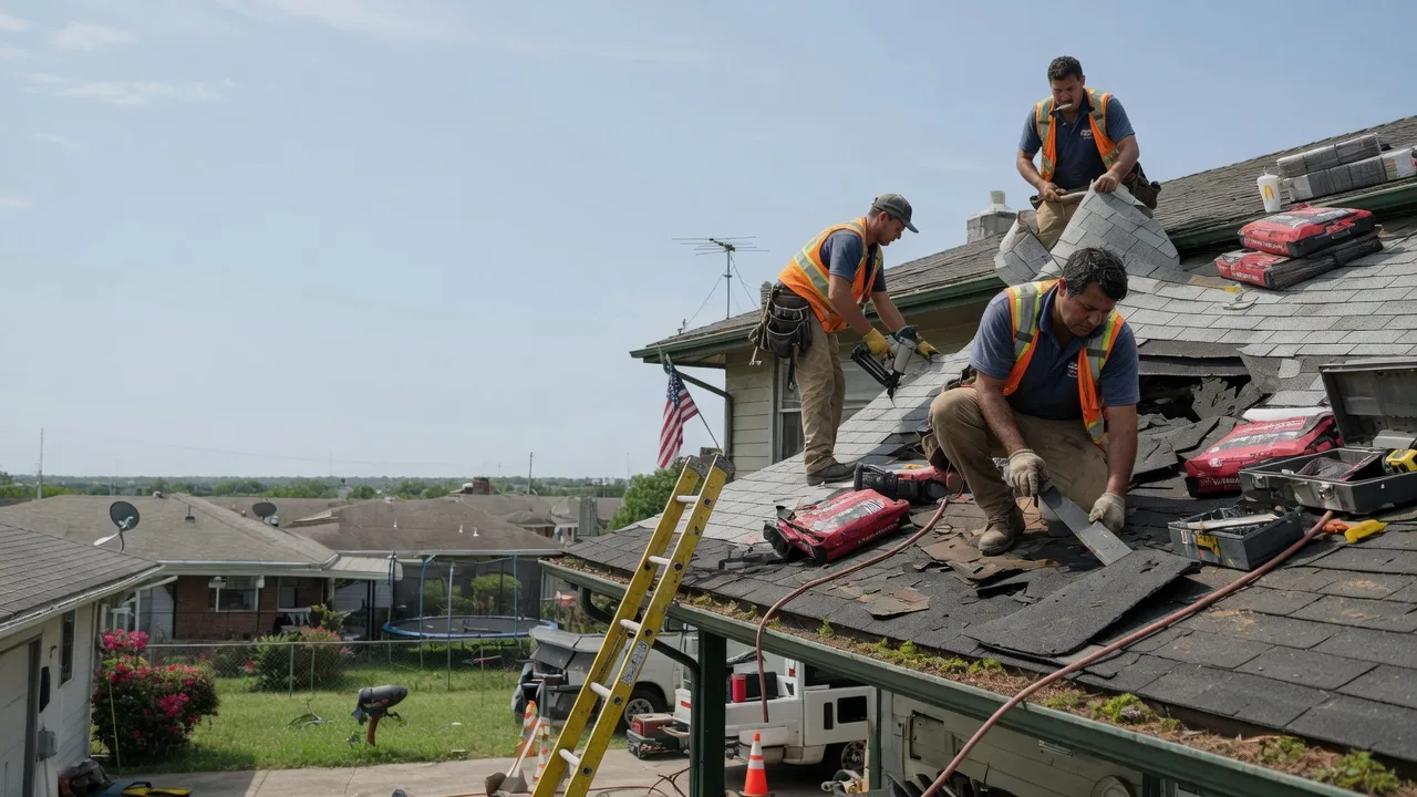 Roof Repair in Savoy, TX near me